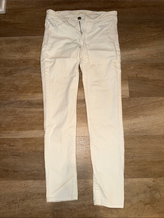 American Eagle Outfitters Denim - American Eagle Outfitters White Skinny Jeans